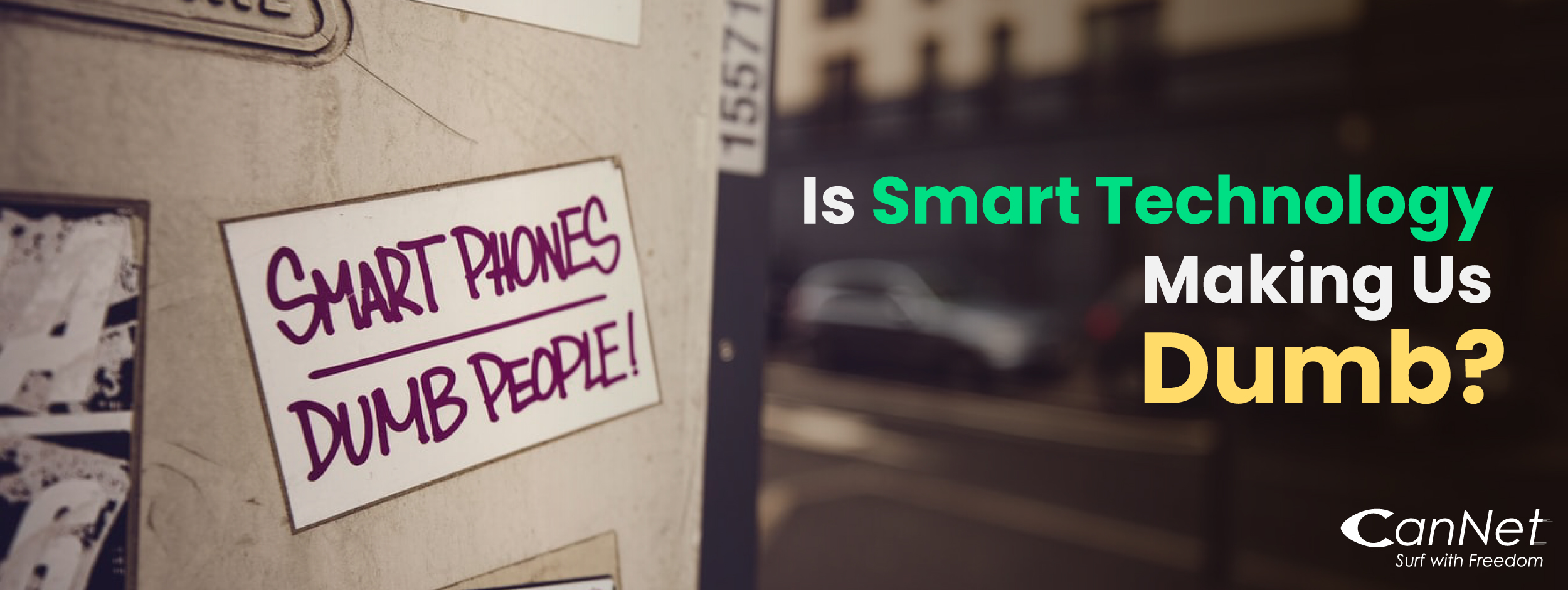 Is Smart Technology Making Us Dumb?