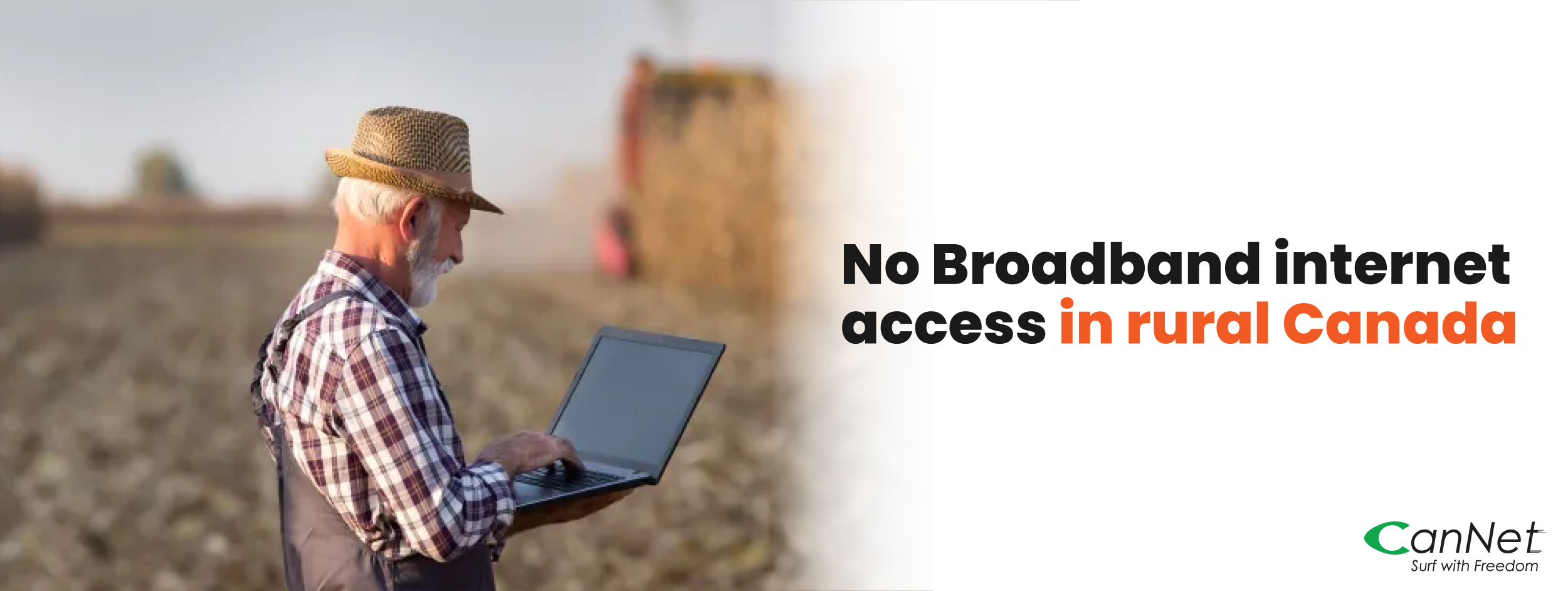 No broadband internet access in rural Canada